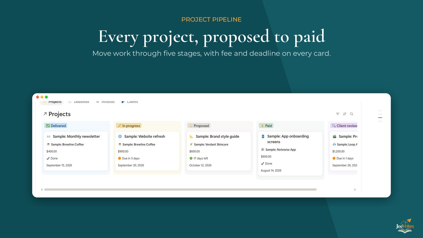 Freelance Client Hub, image 2