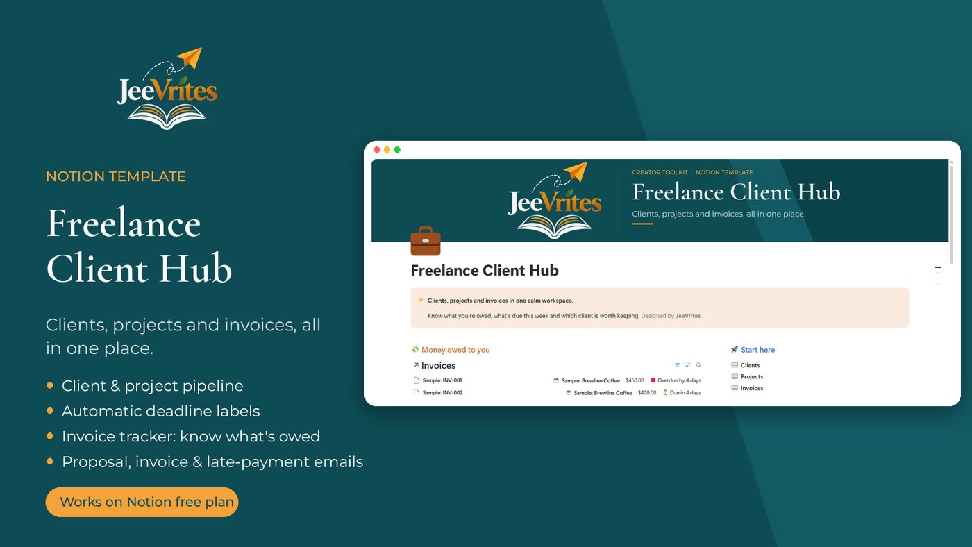 Freelance Client Hub, image 1